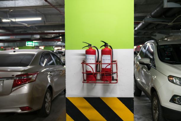 Protección de incendios en garajes